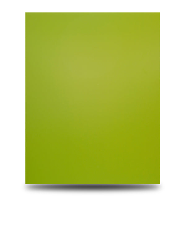 Green Single Sided Painted MDF